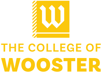 The College of Wooster logo in gold